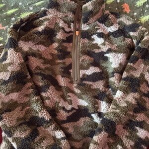 camo fleece